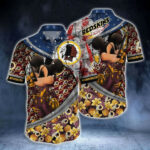 Sport-Team Washington Redskins Mickey New Collection Trending Hawaiian Shirt Summer Aloha Shirt