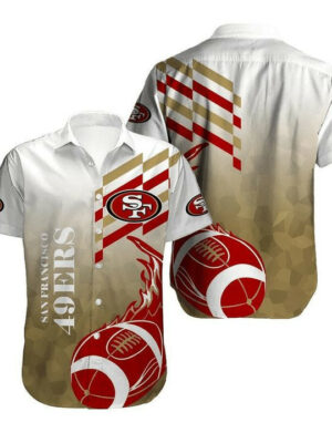 Sport-Team San Francisco 49ers Special Ball Fashion Hawaiian Shirt Summer Aloha Shirt