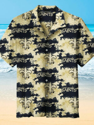 Sport-Team New Orleans Saints New Design Graphic Hawaiian Shirt V3 Summer Aloha Shirt