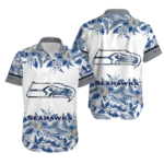 Sport-Team Seattle Seahawks Special Floral Hawaiian Shirt Summer Aloha Shirt