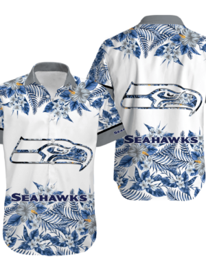 Sport-Team Seattle Seahawks Special Floral Hawaiian Shirt Summer Aloha Shirt