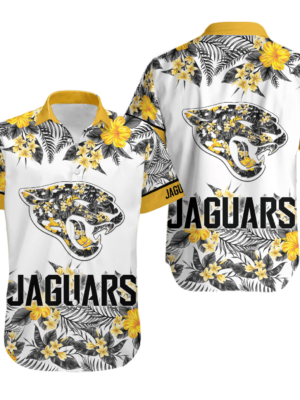 Sport-Team Jacksonville Jaguars Special Floral Hawaiian Shirt Summer Aloha Shirt