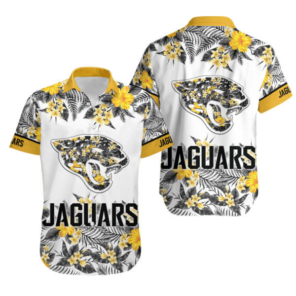 Sport-Team Jacksonville Jaguars Special Floral Hawaiian Shirt Summer Aloha Shirt