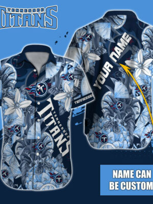 Sport-Team Tennessee Titans Custom Name Special Tropical Fruit Hawaiian Shirt Sport Team Aloha Shirt