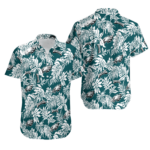 Sport-Team Philadelphia Eagles Tropical Leafs Hawaiian Shirt Summer Aloha Shirt