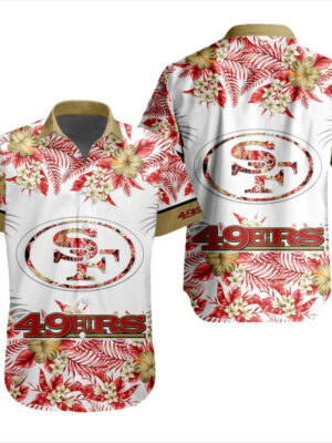 Sport-Team San Francisco 49ers Special Floral Hawaiian Shirt Summer Aloha Shirt