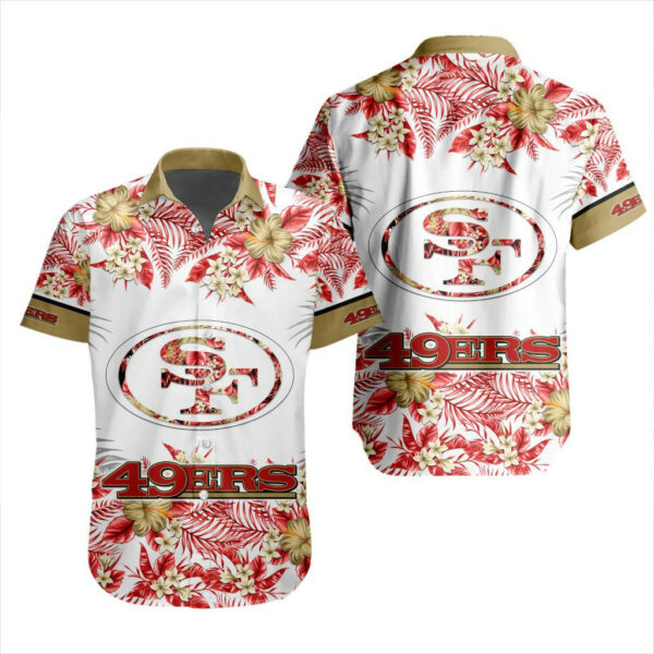 Sport-Team San Francisco 49ers Special Floral Hawaiian Shirt Summer Aloha Shirt
