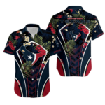Sport-Team Houston Texans Flower Summer Tropical Hawaiian Shirt Sport Team Aloha Shirt