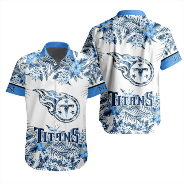 Sport-Team Tennessee Titans Special Floral Hawaiian Shirt Summer Aloha Shirt