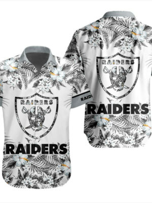 Sport-Team Las Vegas Raiders Special Floral Hawaiian Shirt Summer Aloha Shirt