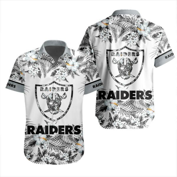 Sport-Team Las Vegas Raiders Special Floral Hawaiian Shirt Summer Aloha Shirt