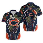 Sport-Team Chicago Bears Custom Name Flower Summer Tropical Hawaiian Shirt Sport Team Aloha Shirt