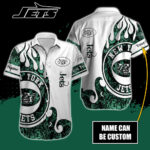 Sport-Team New York Jets Custom Name Realtree Hunting Hawaiian Shirt Sport Team Aloha Shirt
