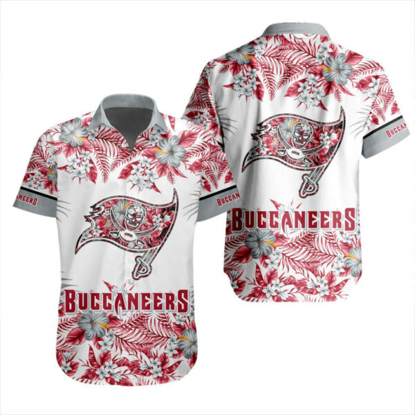 Sport-Team Tampa Bay Buccaneers Special Floral Hawaiian Shirt Summer Aloha Shirt