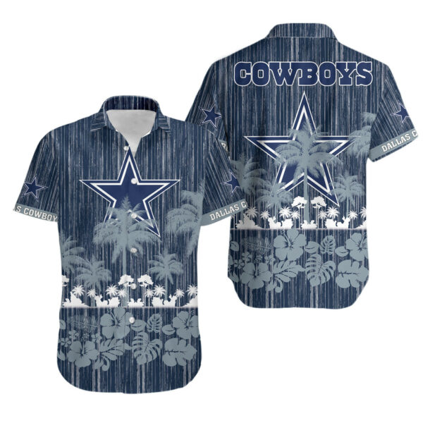 Sport-Team Dallas Cowboys Rain Edition Hawaiian Shirt Men Women Aloha Shirt