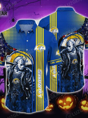 Sport-Team Los Angeles Rams Trending Best Gift For Fans Hawaiian Shirt Men Women Aloha Shirt