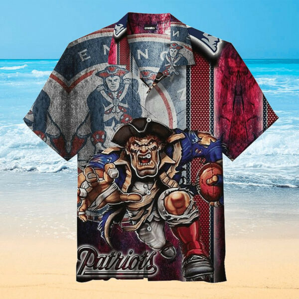 Sport-Team New England Patriots New Trending Rugby Hawaiian Shirt Men Women Aloha Shirt