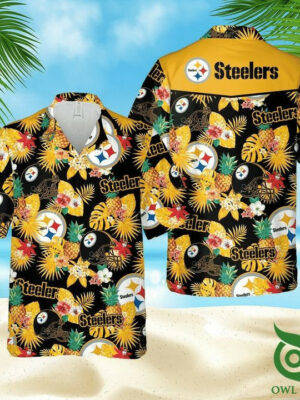 Sport-Team Pittsburgh Steelers Pineapple Version Hawaiian Shirt Men Women Aloha Shirt