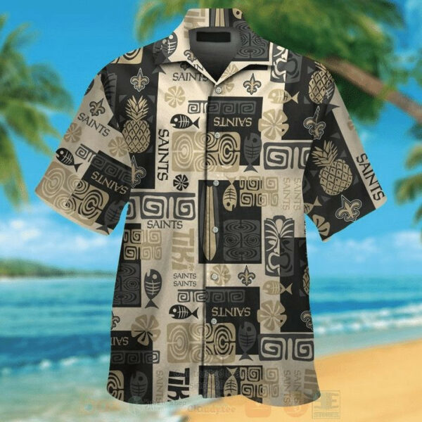 Sport-Team New Orleans Saints Hawaiian Shirt V4 Men Women Aloha Shirt