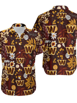 Sport-Team Washington Commanders Aloha Version Hawaiian Shirt Men Women Aloha Shirt