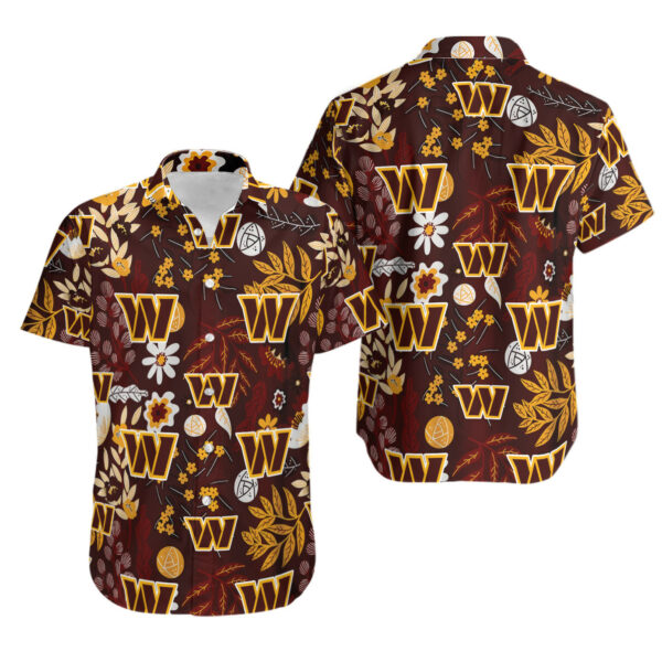 Sport-Team Washington Commanders Aloha Version Hawaiian Shirt Men Women Aloha Shirt