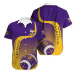 Sport-Team Minnesota Vikings Purple Yellow Rugby Hawaiian Shirt Men Women Aloha Shirt