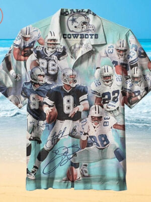 Sport-Team Dallas Cowboys Legends Hawaiian Shirt V2 Men Women Aloha Shirt