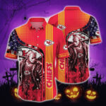Sport-Team Kansas City Chiefs Jason Voorhees Halloween Hawaiian Shirt Men Women Aloha Shirt