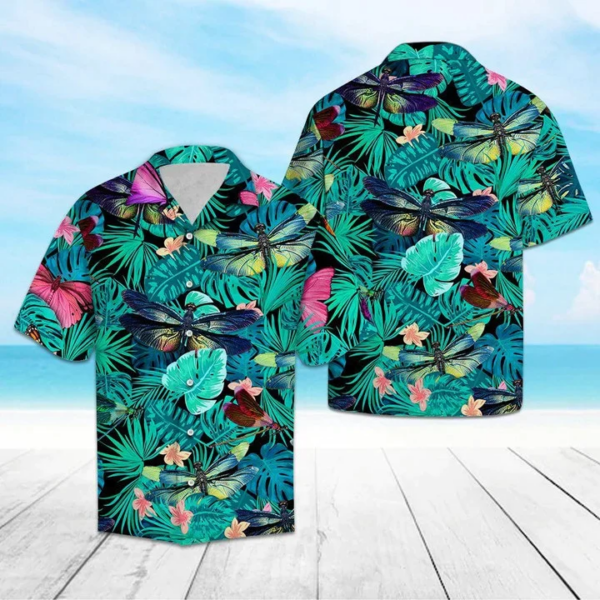 Nice DragoSport-Teamy Tropical Jungle Hawaiian Shirt