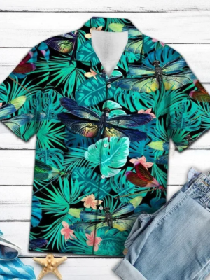 Nice DragoSport-Teamy Tropical Jungle Hawaiian Shirt