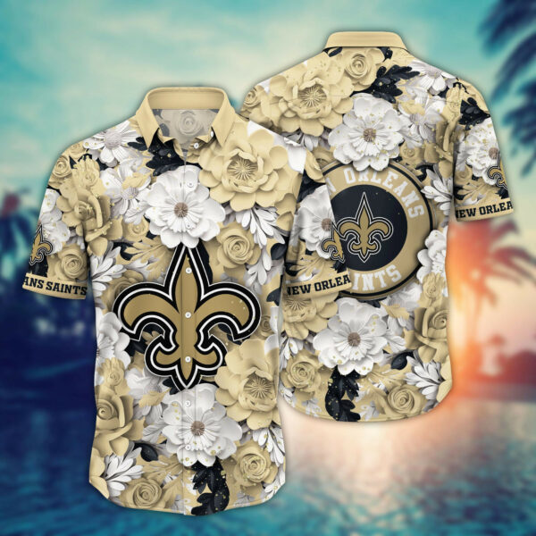 New Orleans Saints Sport-Team Hawaiian Shirt v1