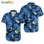 Floral Yellow New England Patriots Hawaiian Shirt, Sport-Team Football Team - Perfect Gifts For Your Loved Ones