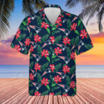 Floral New England Patriots Hawaiian Shirt, Sport-Team Football Team - Perfect Gifts For Your Loved Ones