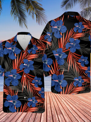 Flower Special New England Patriots Hawaiian Shirt, Sport-Team Football Team - Perfect Gifts For Your Loved Ones