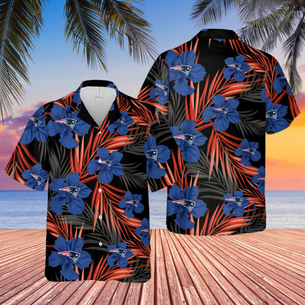 Flower Special New England Patriots Hawaiian Shirt, Sport-Team Football Team - Perfect Gifts For Your Loved Ones