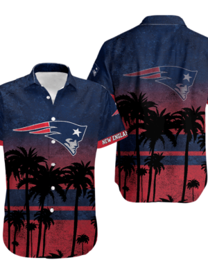 Sport-Team New England Patriots Hawaiian Shirt Tropical Summer - Perfect Gifts For Your Loved Ones