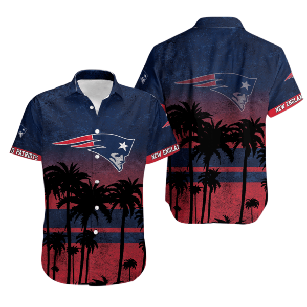 Sport-Team New England Patriots Hawaiian Shirt Tropical Summer - Perfect Gifts For Your Loved Ones
