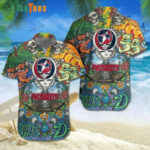Sport-Team New England Patriots Hawaiian Shirt Grateful Dead - Perfect Gifts For Your Loved Ones