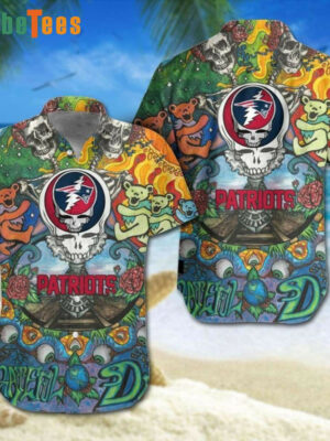 Sport-Team New England Patriots Hawaiian Shirt Grateful Dead - Perfect Gifts For Your Loved Ones