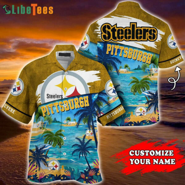 Sport-Team Pittsburgh Steelers Hawaiian Shirt Beach Graphic - Perfect Gifts For Your Loved Ones