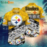Sport-Team Pittsburgh Steelers Logo Graphic Steelers Hawaiian Shirt - Perfect Gifts For Your Loved Ones