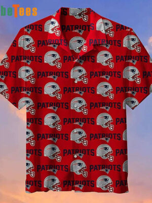 Red New Sport-Team England Patriots Hawaiian Shirt - Perfect Gifts For Your Loved Ones