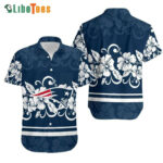Sport-Team New England Patriots Hawaiian Shirt Hibiscus Flowers - Perfect Gifts For Your Loved Ones