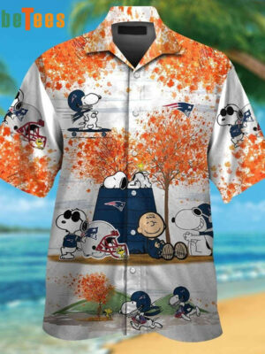 Sport-Team New England Patriots Hawaiian Shirt Snoopy Autumn - Perfect Gifts For Your Loved Ones