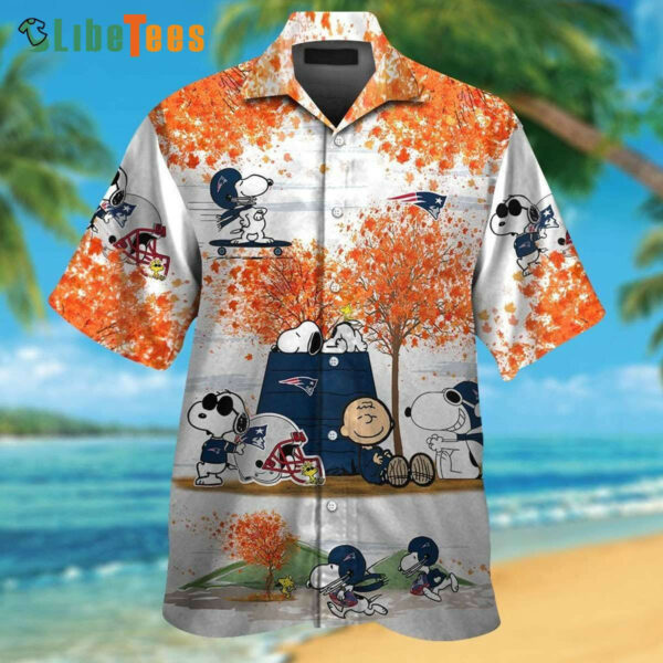 Sport-Team New England Patriots Hawaiian Shirt Snoopy Autumn - Perfect Gifts For Your Loved Ones