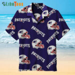 Sport-Team New England Patriots Hawaiian Shirt Helmet Pattern - Perfect Gifts For Your Loved Ones