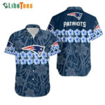 Sport-Team New England Patriots Hawaiian Shirt Flower And Logo - Perfect Gifts For Your Loved Ones