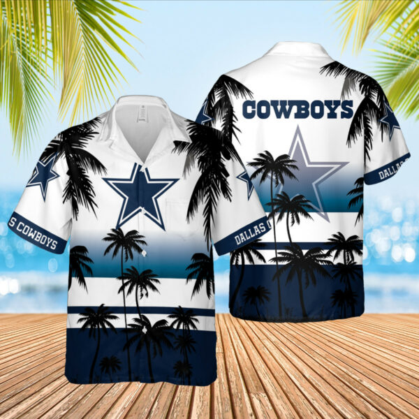 Sport-Team Dallas Cowboys Team Tropical Hawaiian Shirt - Perfect Gifts For Your Loved Ones