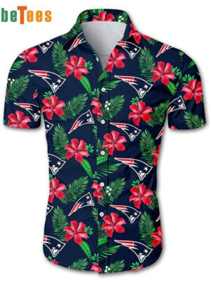 Sport-Team New England Patriots Hawaiian Shirt Floral - Perfect Gifts For Your Loved Ones