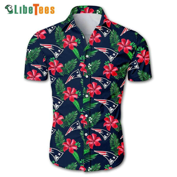 Sport-Team New England Patriots Hawaiian Shirt Floral - Perfect Gifts For Your Loved Ones